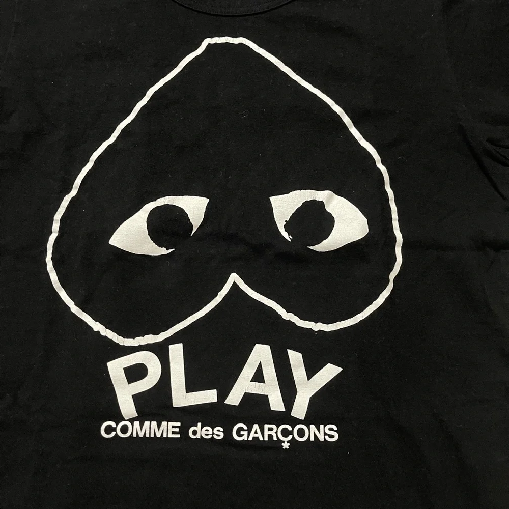 Comme Des Garcons black and white heart tshirt - Picture 3 of 7